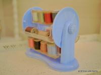 Plastic Blue Spinning FERRIS WHEEL SEWING