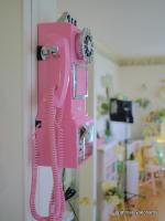 Crosley 1950's Replicia Pink Pay Phone